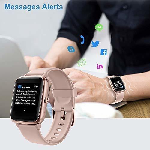 Reloj Inteligente Para Teléfonos iPhone Rosado