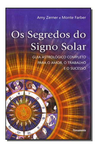 Libro Segredos Do Signo Solar Os De Zerner Amy Farber Monte