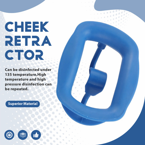 Nuevo Lápiz Labial Intraoral De Silicona Suave Con Retractor