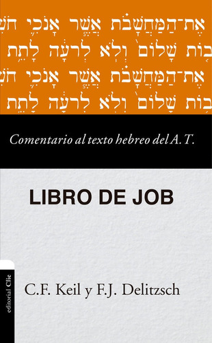 Libro Comentario Al Texto Hebreo Del Antiguo Testamento -...