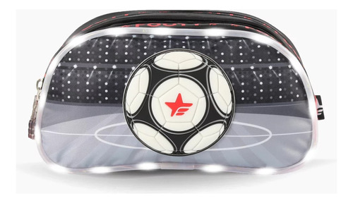 Footy Cartuchera Con Led Champions F22012