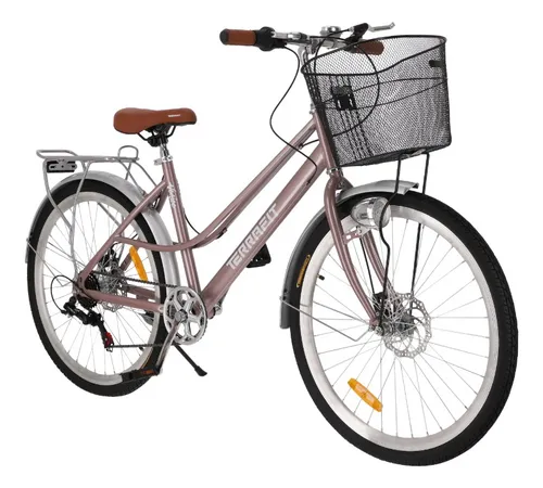 Bicicleta Urbana Para Mujer De Paseo R 26 Vintage Venice Tf Color