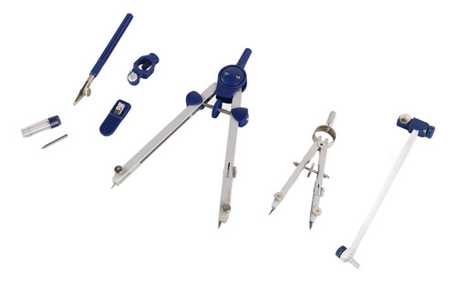 Compass Geometry Set, Caja Extensible De Aleación De Zinc Ir