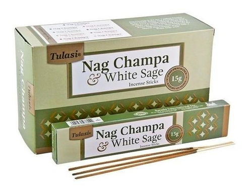 Incienso Natural Nag Champa Salvia Blanca / Rincón Himalaya