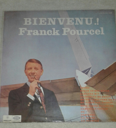 Vinilo Original Franck Pourcel Bienvenu...! 1968