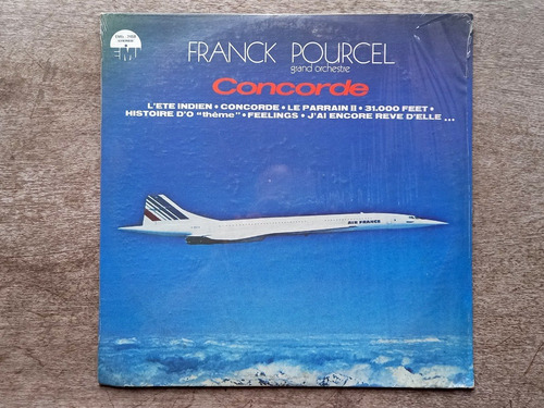 Disco Lp Franck Pourcel Grand Orchestre - Concorde (1975) R5