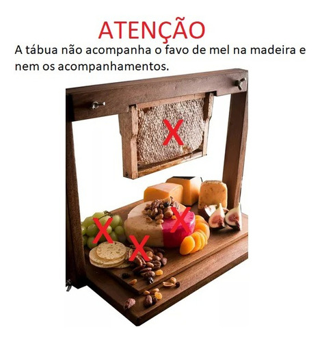 Suporte Favo De Mel Com Tábua