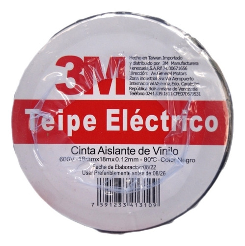  Teipe 3m Electrico 
