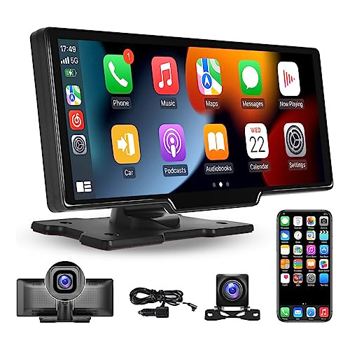 Estéreo De Coche Inalámbrico Carplay De Portátil Y C...