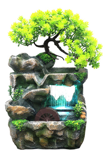 Ornamento De La Fuente De De La Tabla Del Zen Del Dormitorio