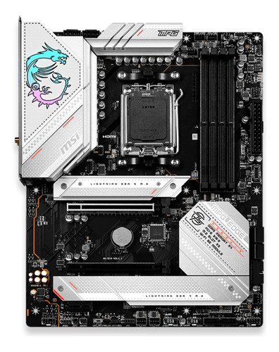 Placa Mãe Msi Mpg B650 Edge Wifi Amd Am5 - 911-7e10-002 Preto