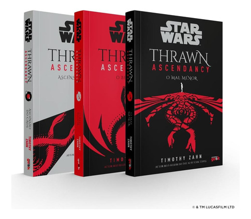 Box Trilogia Star Wars - Thrawn Ascendancy - Universo Geek