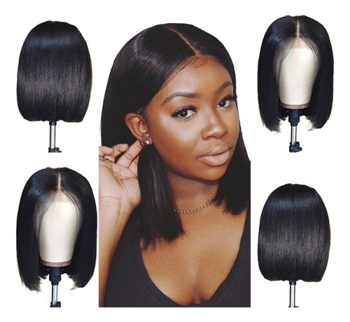 Human Hair Wig Straight Virgin Hair 1