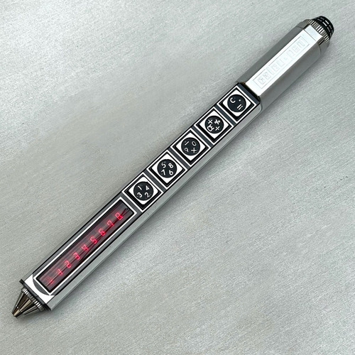 Pluma Calculadora Led, Calcu Pen Vintage, No Seiko, No Casio (Usado)