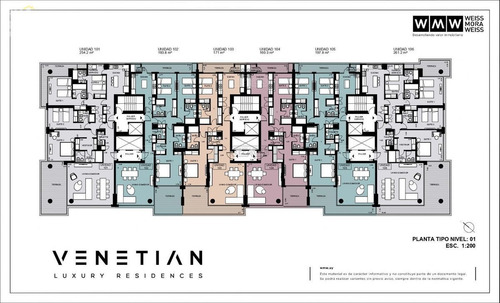 Imagen 10 de 17 de Apartamento En Venta De 4 Dormitorios Venetian Piso Alto - Punta Del Este Mansa