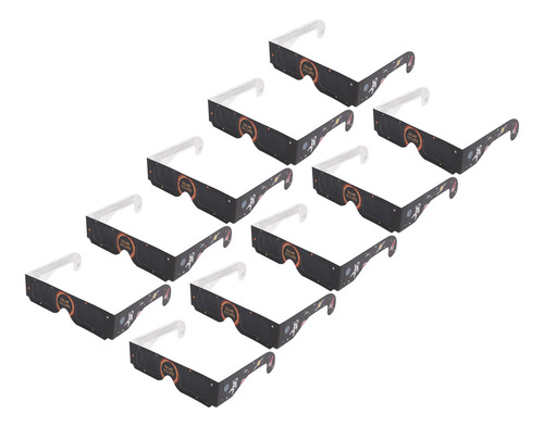 Gafas De Observación, 10 Unidades, Papel Solar, Cortinas Seg