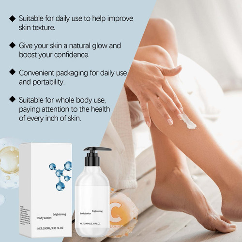 La Loción Corporal C Proporciona Nutrición, Sequedad, Opacid