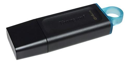 Kingston 64gb Usb3.2 Gen 1 Datatraveler Exodia (black + Teal