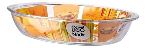  Nadir assadeira vidro oval 4 L sempre Naf 304