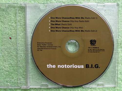 Eam Cd Single The Notorious B.i.g One More Chance 2001 Remix