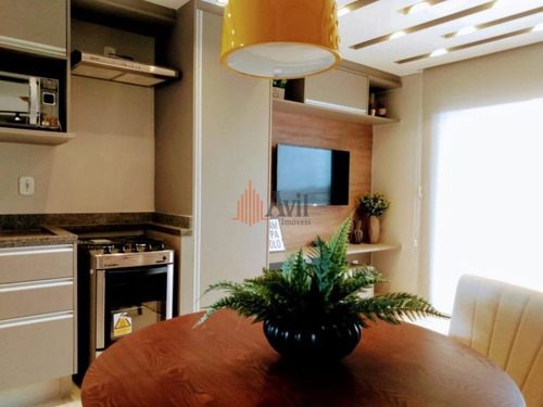 Imagem 2 de 12 de Apartamento Com 1 Dormitório À Venda, 37 M² Por R$ 213.000,00 - Vila Carrão - São Paulo/sp - Av3927