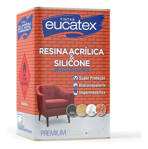 Resina Acrilica 18lts Eucatex