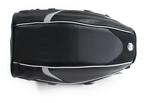 Imagen 3 de 10 de Bolso Trasero Moto Samurai Expansible 12/15 Lts Con Funda