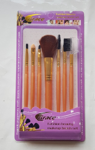 Set De 7 Brochas Para Maquillaje Envio Gratis 