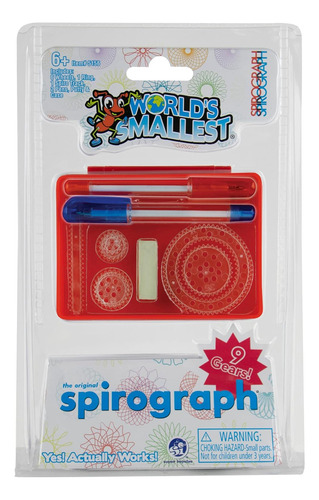 Worlds Smallest The Original Spirograph Con 6 Ruedas