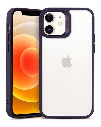 Funda Protectora Borde Colores Para iPhone 14 / 14 Max