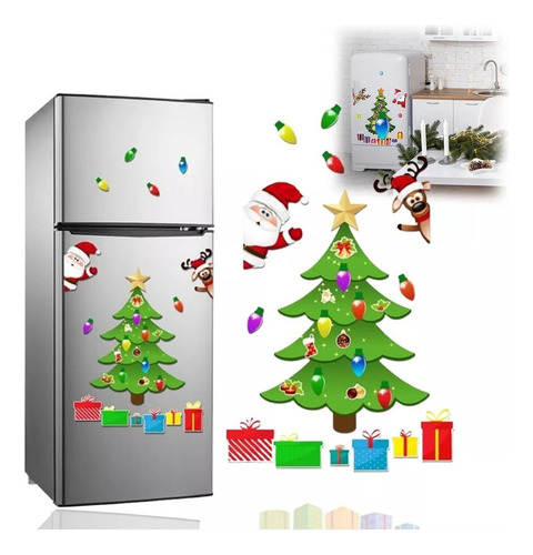 Y1b Manes De Árbol De Navidad Para Refrigerador,pegatinas