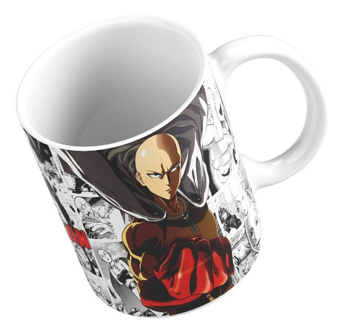 Taza Mug 11oz Anime Manga One Punch Man Saitama 