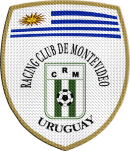 Parche Termoadhesivo Shield Uruguay Racing De Montevideo