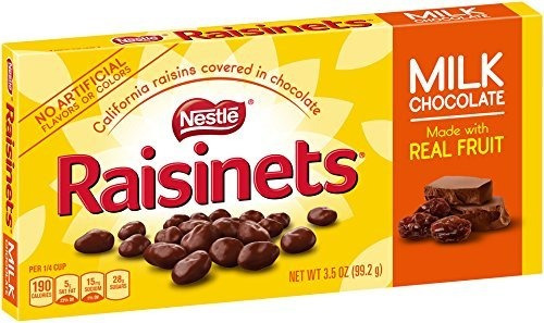 Nestle Raisinets Caja Del Caramelo De Teatro, A 3,5 Onzas (p