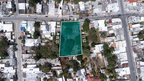 1200m2 De Terreno Con Construcción Cerca Del Parque De La Plancha Merida Centro