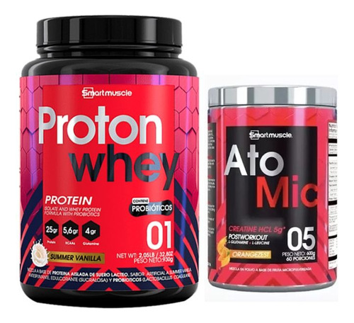 Proton Whey + Creatina Atomic - Unidad a $232000