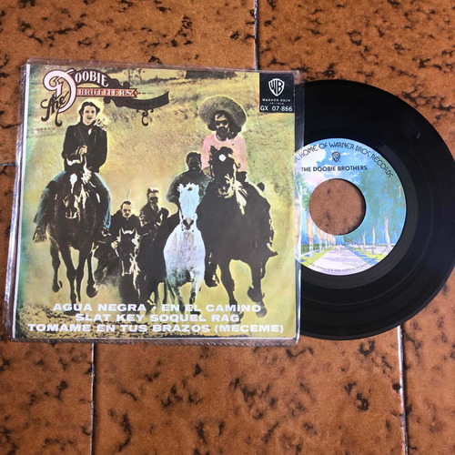 The Doobie Brothers Acetato 45 Rpm Agua Negra