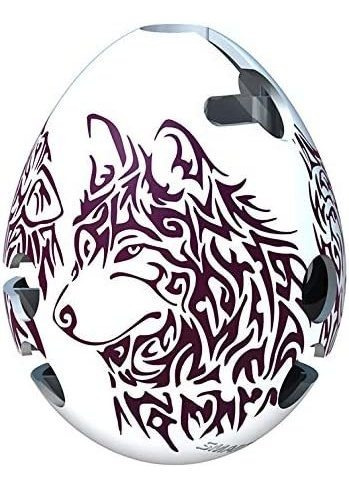 Bepuzzled Wolf 1-layer, Smart Egg Labyrinth Puzzle Maze Para