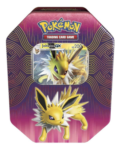 Pokémon Tcg: Elemental Power Tin Con Jolteon-gx