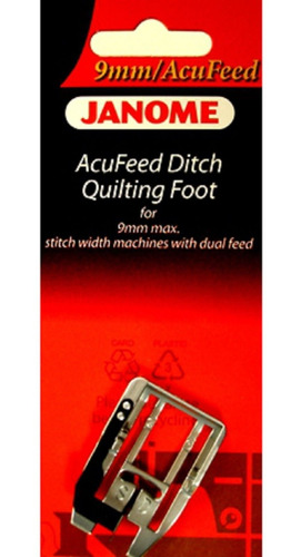 Acufeed Ditch Pie Para Acolchado Janome Mm Max Punto