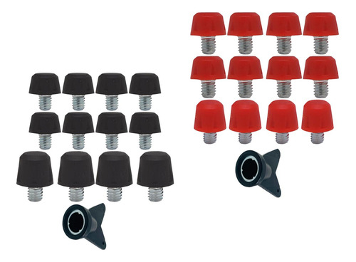 Conjunto De 24 Clavos Intercambiables Para Calzado Deportivo