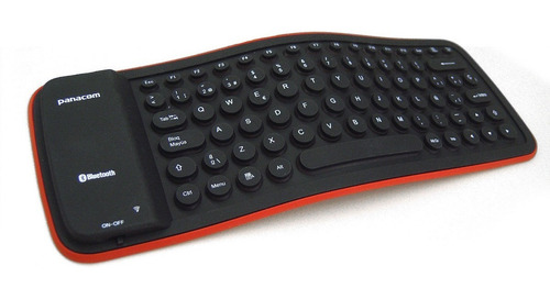 * Mini Teclado Bluetooth Silicona Smartphones Android Ios *