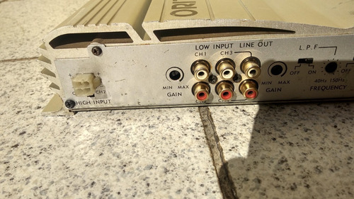 Módulo Amplificador Oritron Op 644 4 Canais 320wrms Potência (Usado)