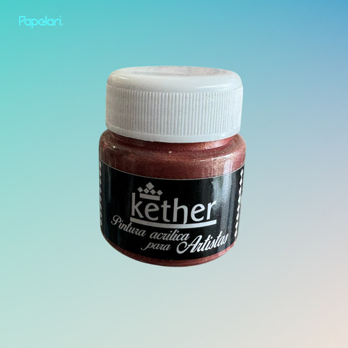 Pinturas Kether 30ml Variedad De Colores Metalicos Plateado