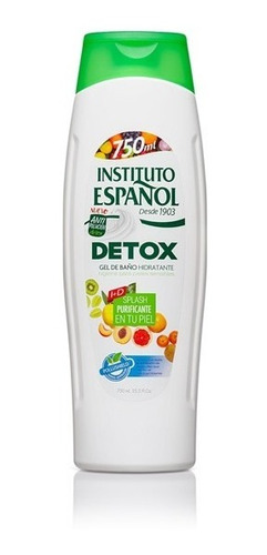 Gel De Baño Hidratante Detox Instituto Español® 750ml
