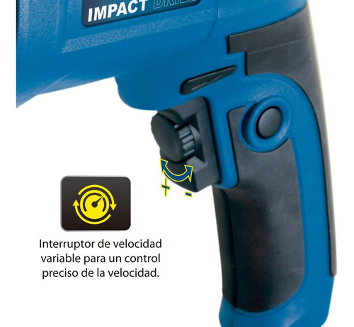 Imagen 5 de 8 de Taladro Percutor Elite De 1/2, Potencia 900 Watts Ref Id900