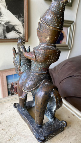 Figura Bronce Antigua Coleccion (Usado)