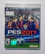 Comprar Pes 2017 Ps3 Fisico Original Impecable Pro Evolution Soccer