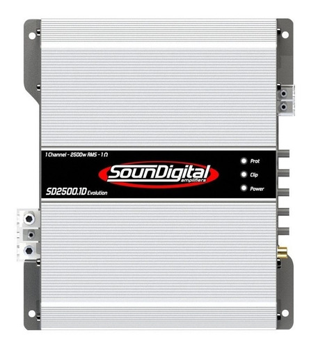 Módulo Amplificador Soundigital Sd-2500 Evo 2500w Rms