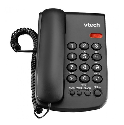 Telefono Fijo Vtech Vtc100 De Mesa O Pared Sin Electricidad